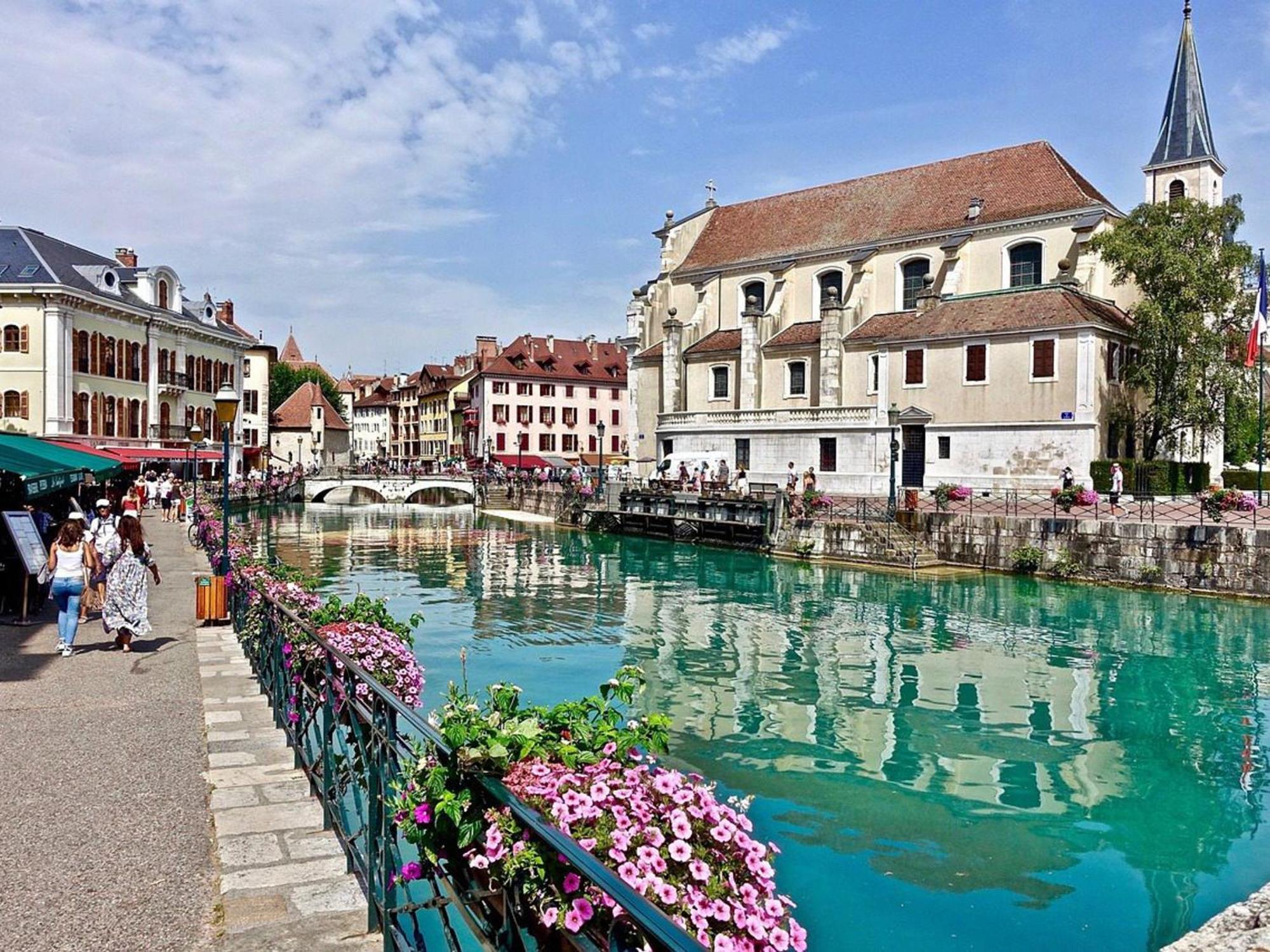 Charmant T3 Renove En Centre-Ville D'Annecy Avec Balcon, Ascenseur Et Parking Prive - Fr-1-432-83 Dış mekan fotoğraf